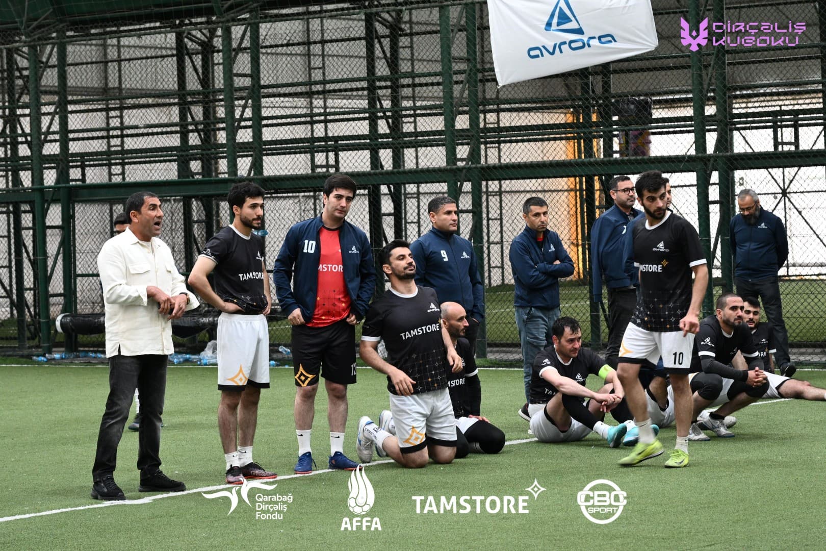 “Dirçəliş Kuboku” xeyriyyə futbol turnirinin yarımfinal oyunları keçirilib - Şəkil 27