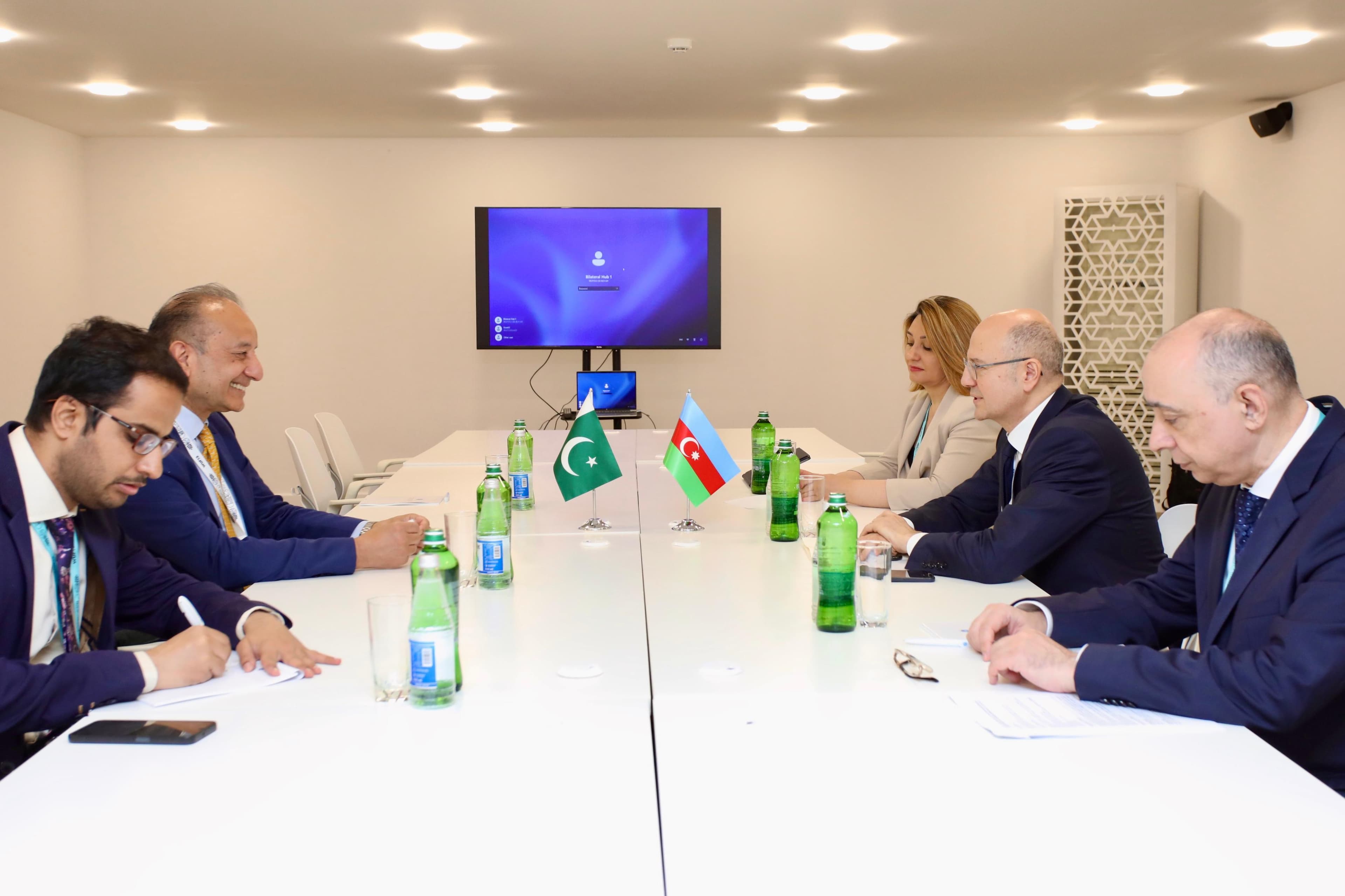 WUF13 çərçivəsində Azərbaycan və Pakistan enerji əməkdaşlığı müzakirə olunub