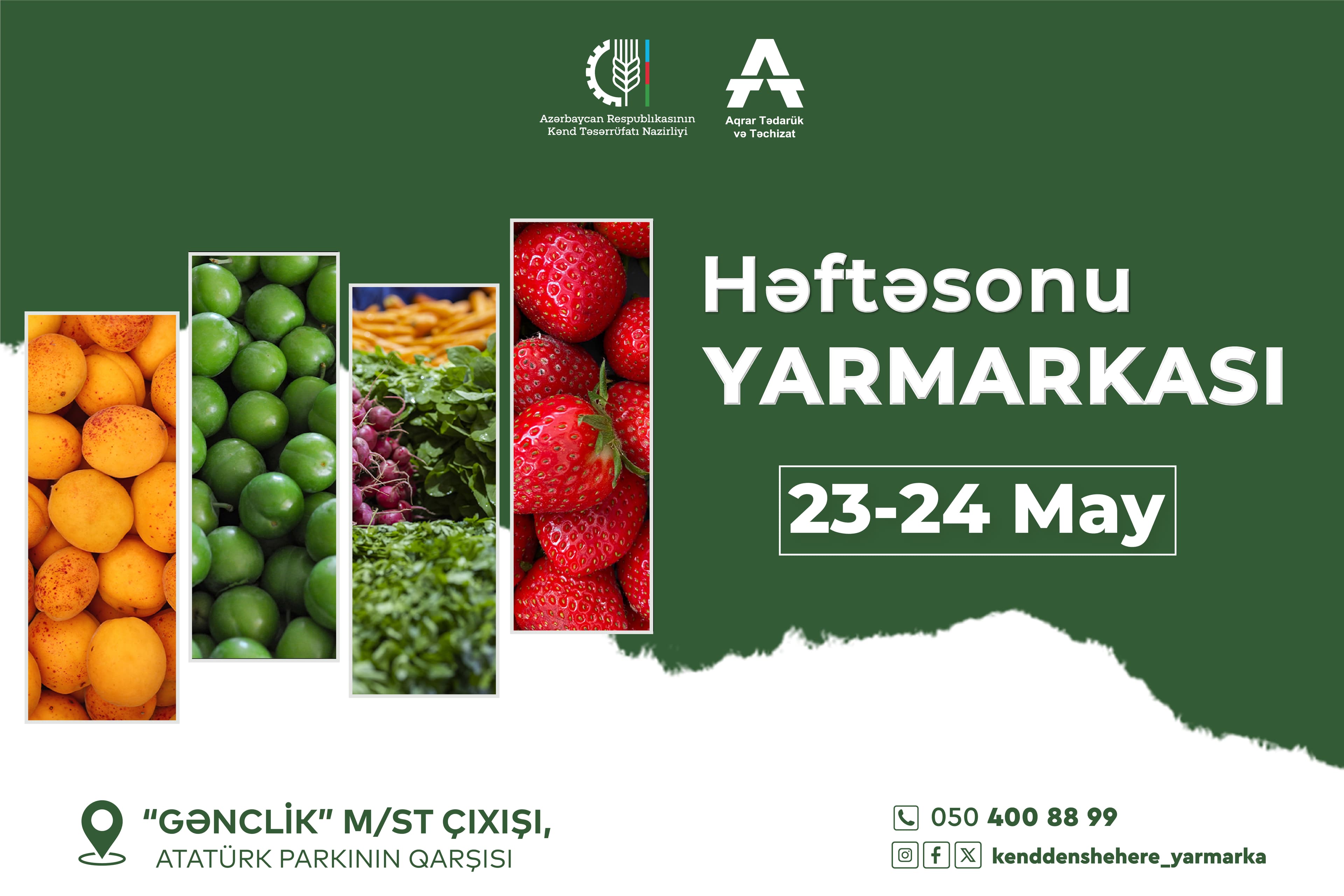 Bakıda növbəti “Kənddən Şəhərə” həftəsonu yarmarkası təşkil olunacaq - Şəkil 1