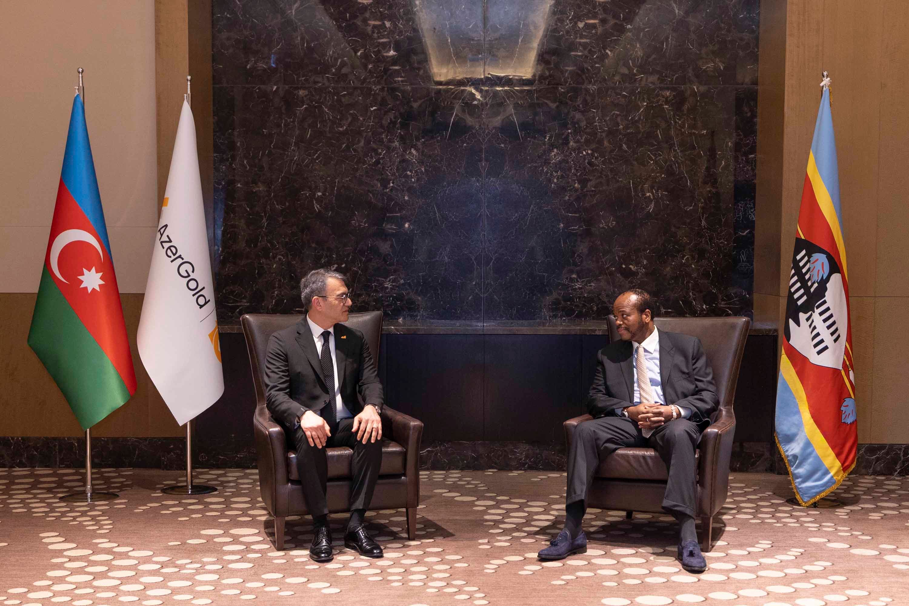AzerGold və Esvatini Krallığı Dağ-Mədən Sektorunda Əməkdaşlığı Müzakirə Edib