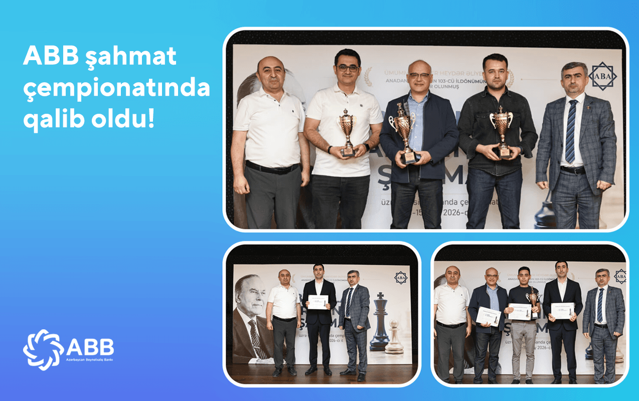 ABB şahmat çempionatının qalibi oldu! - Şəkil 1