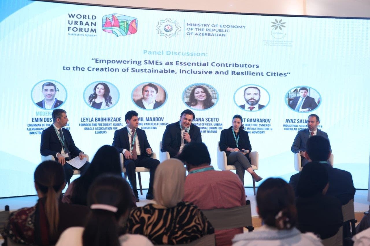 WUF13-də KOB-ların Dayanıqlı Şəhər İnkişafındakı Rolu Müzakirə Edilib - Şəkil 6