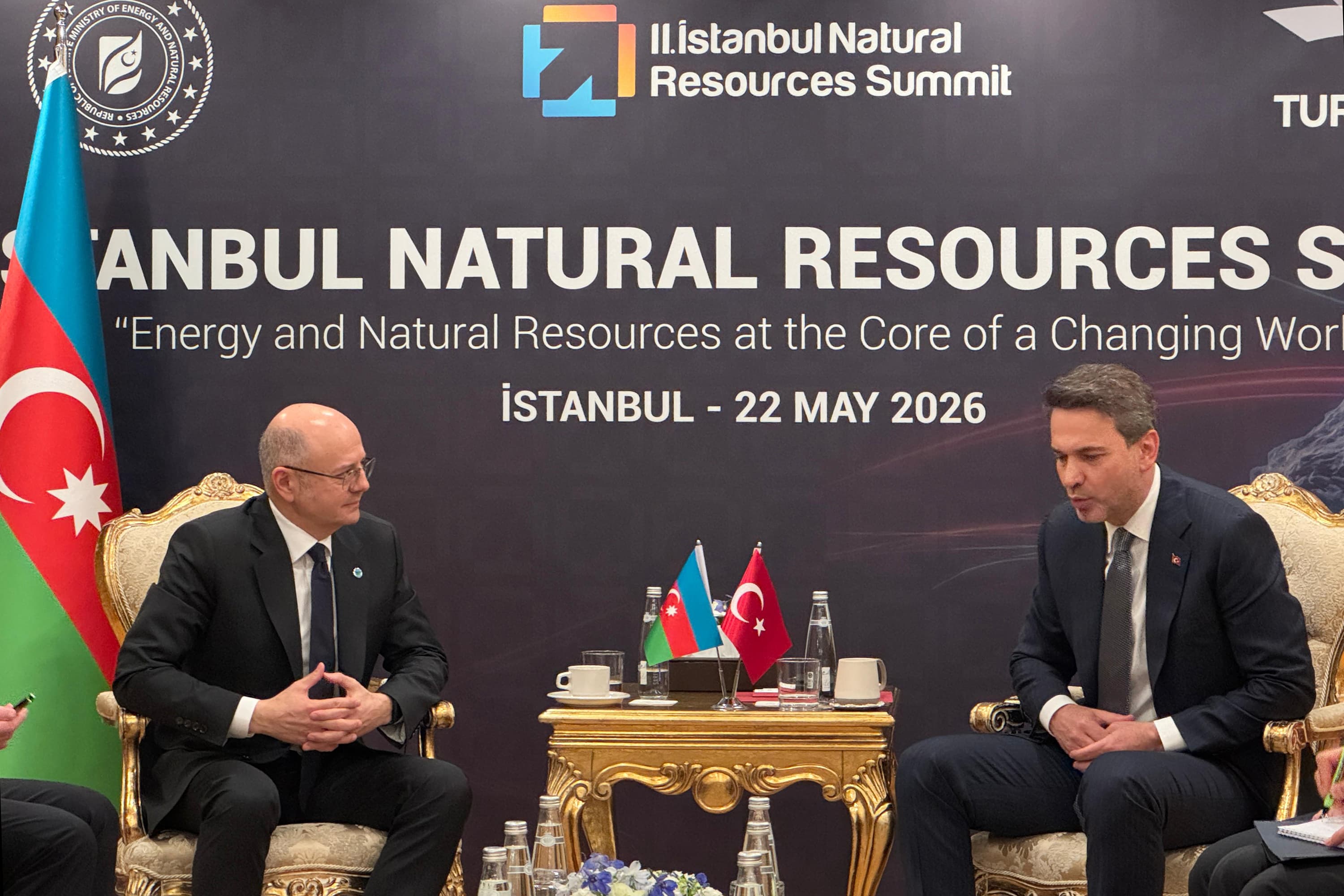 Energetika naziri İstanbulda Türkiyə və Moldovanın energetika nazirləri ilə görüşüb - Şəkil 2