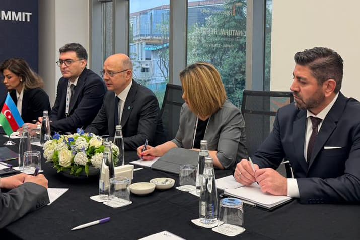 Energetika naziri İstanbulda Türkiyə və Moldovanın energetika nazirləri ilə görüşüb - Şəkil 5