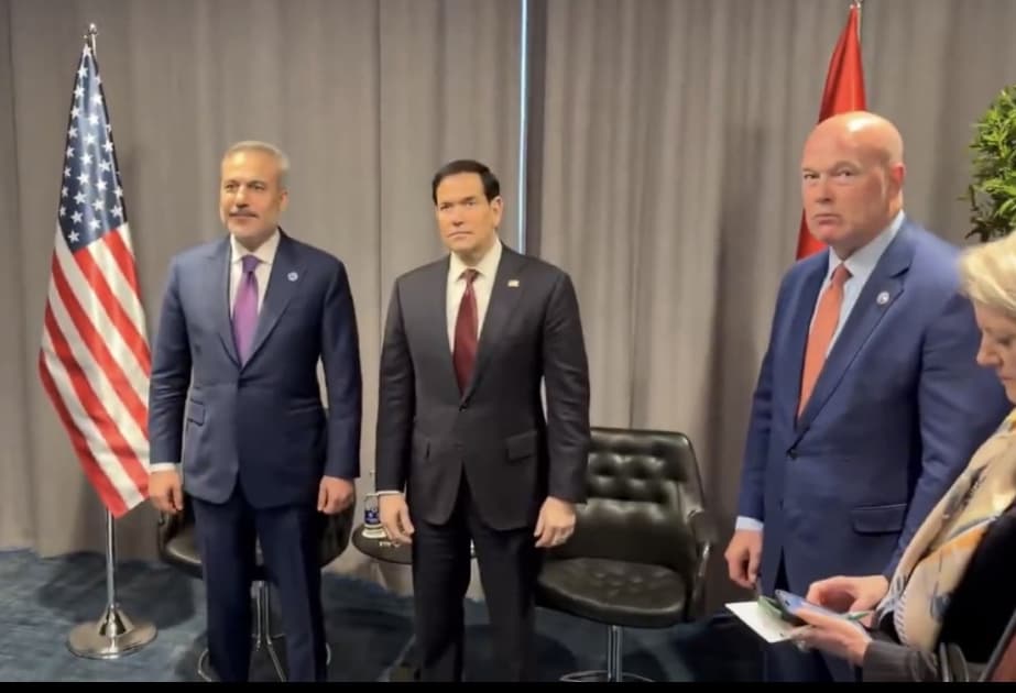Marko Rubio ilə Hakan Fidan arasında görüş keçirilib