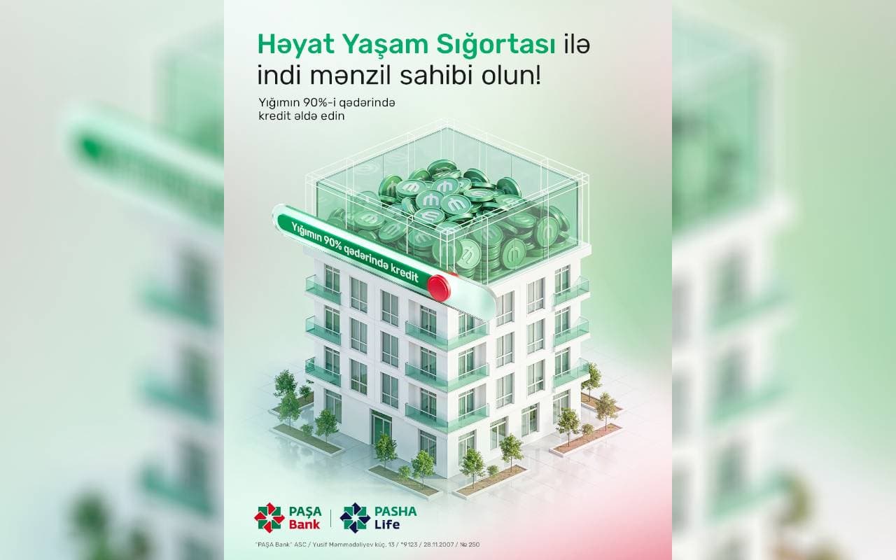 PAŞA Bank və PAŞA Həyat əməkdaşlığı çərçivəsində yeni kredit məhsulu təqdim edir