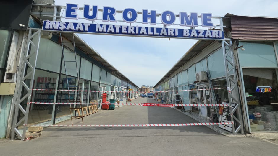 "Eurohome" tikinti materialları bazarının fəaliyyəti dayandırılıb