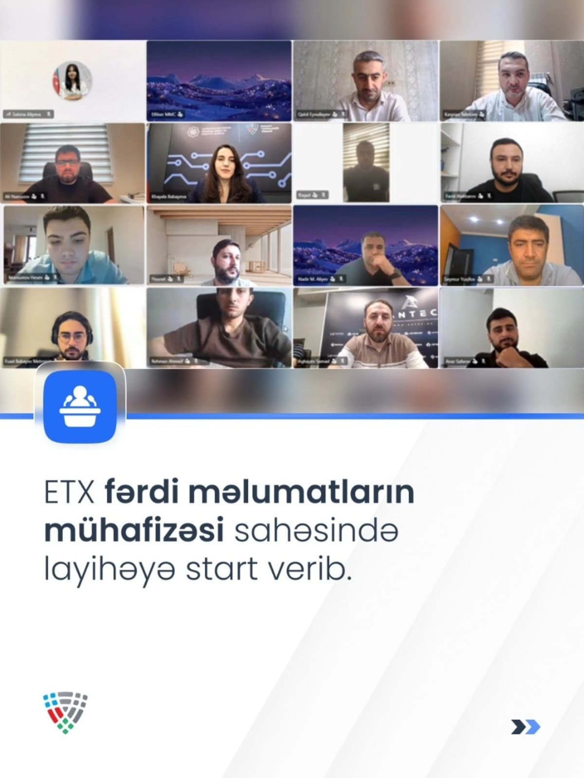 ETX fərdi məlumatların mühafizəsi sahəsində layihəyə start verib - Şəkil 1