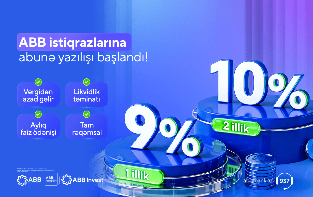 ABB 3-cü dəfə istiqraz emissiyasına başladı! - Şəkil 1
