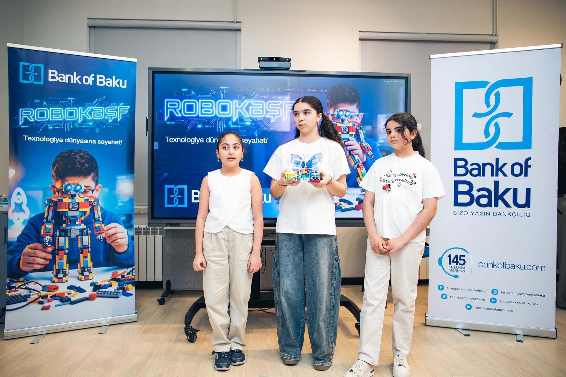 Bank of Baku-dan şəhid və qazi övladları üçün “RoboKəşf” təşəbbüsü – təlim və ekskursiya - Şəkil 8