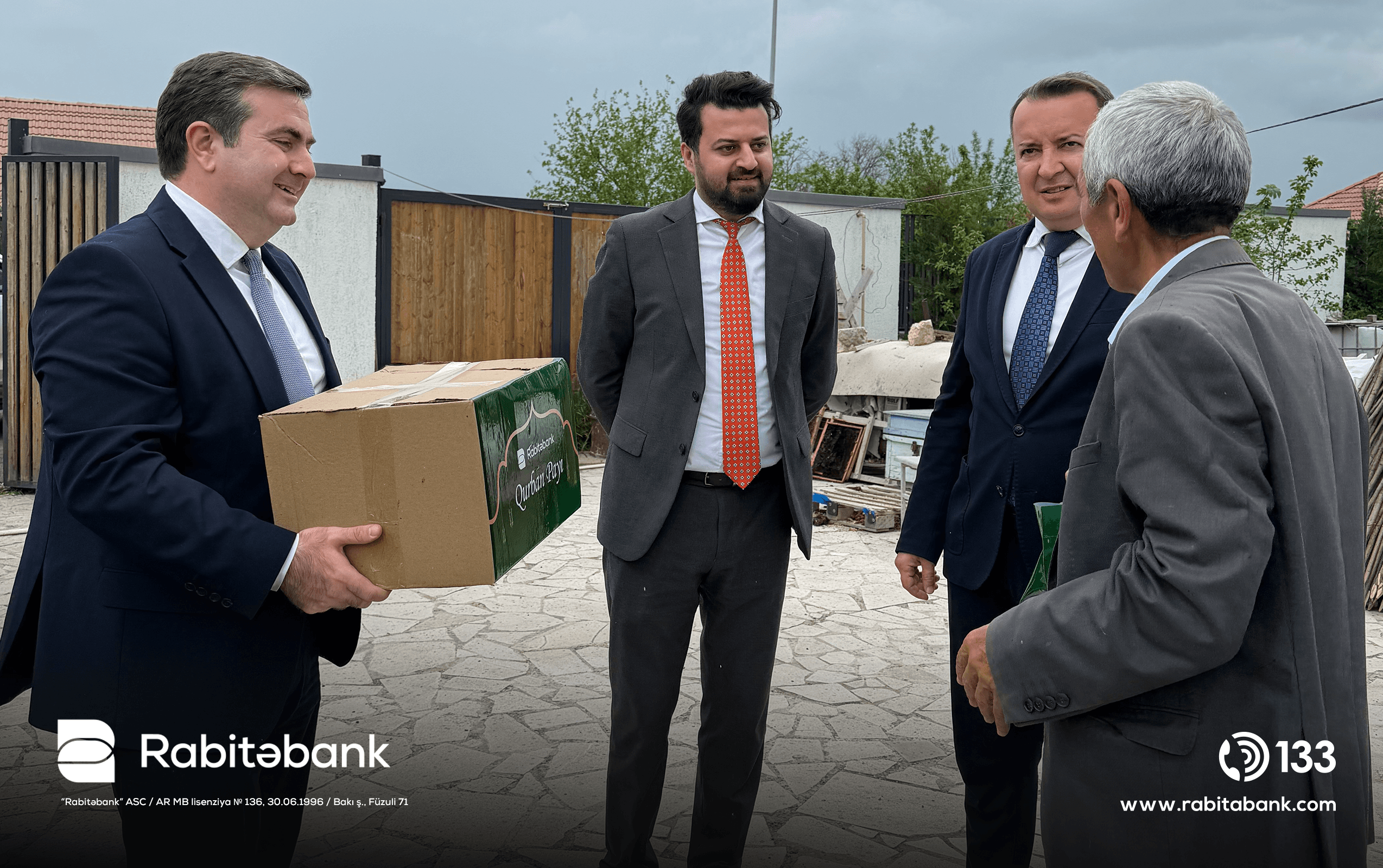 Rabitəbank Qurban bayramında Qarabağda yaşayan şəhid və qazi ailələrini ziyarət edib - Şəkil 8