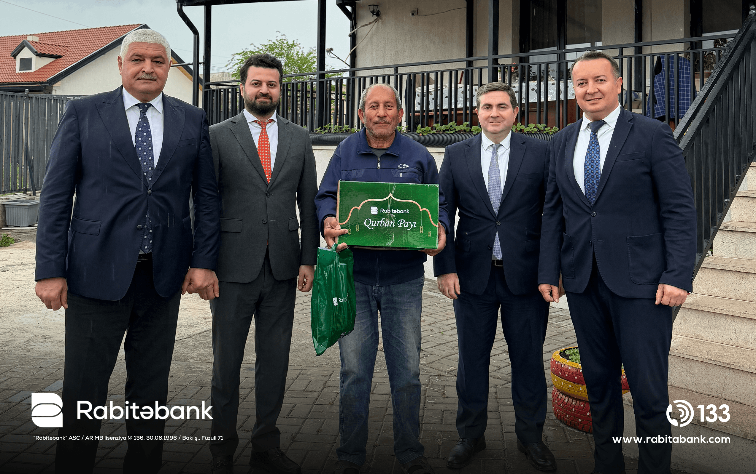 Rabitəbank Qurban bayramında Qarabağda yaşayan şəhid və qazi ailələrini ziyarət edib - Şəkil 9