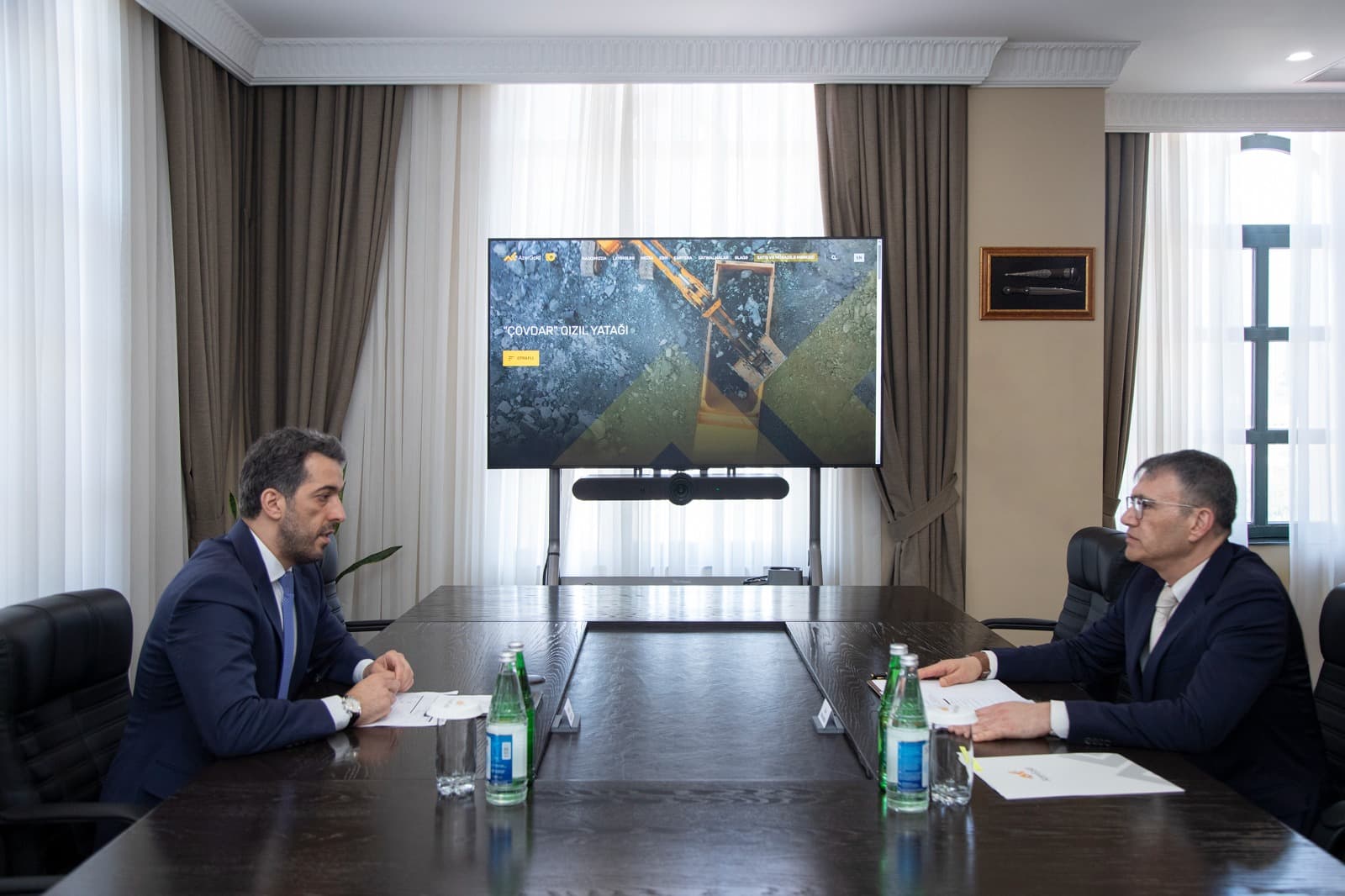 “AzerGold” QSC-nin İdarə Heyətinin sədri 5-ci “Yüksəliş” müsabiqəsinin qalibləri ilə görüş keçirib