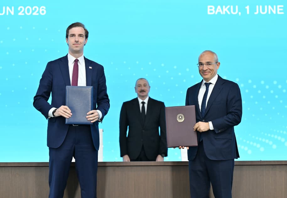 Prezident İlham Əliyev Bakı 31-ci “Baku Energy Forum”un rəsmi açılış mərasimində iştirak edib - Şəkil 2