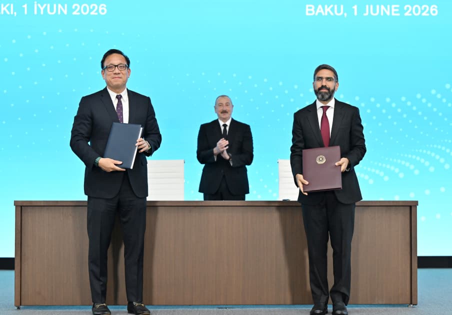 Prezident İlham Əliyev Bakı 31-ci “Baku Energy Forum”un rəsmi açılış mərasimində iştirak edib - Şəkil 3