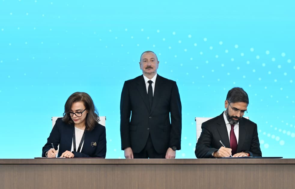 Prezident İlham Əliyev Bakı 31-ci “Baku Energy Forum”un rəsmi açılış mərasimində iştirak edib - Şəkil 5