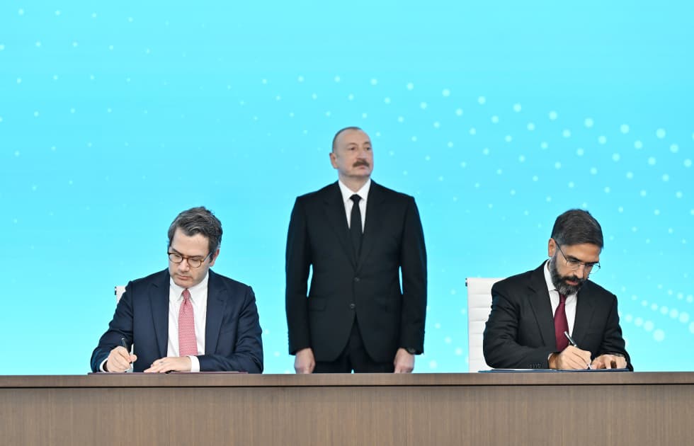 Prezident İlham Əliyev Bakı 31-ci “Baku Energy Forum”un rəsmi açılış mərasimində iştirak edib - Şəkil 7