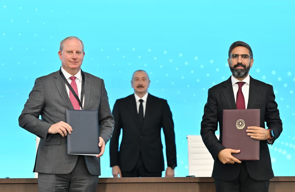 Prezident İlham Əliyev Bakı 31-ci “Baku Energy Forum”un rəsmi açılış mərasimində iştirak edib - Şəkil 10