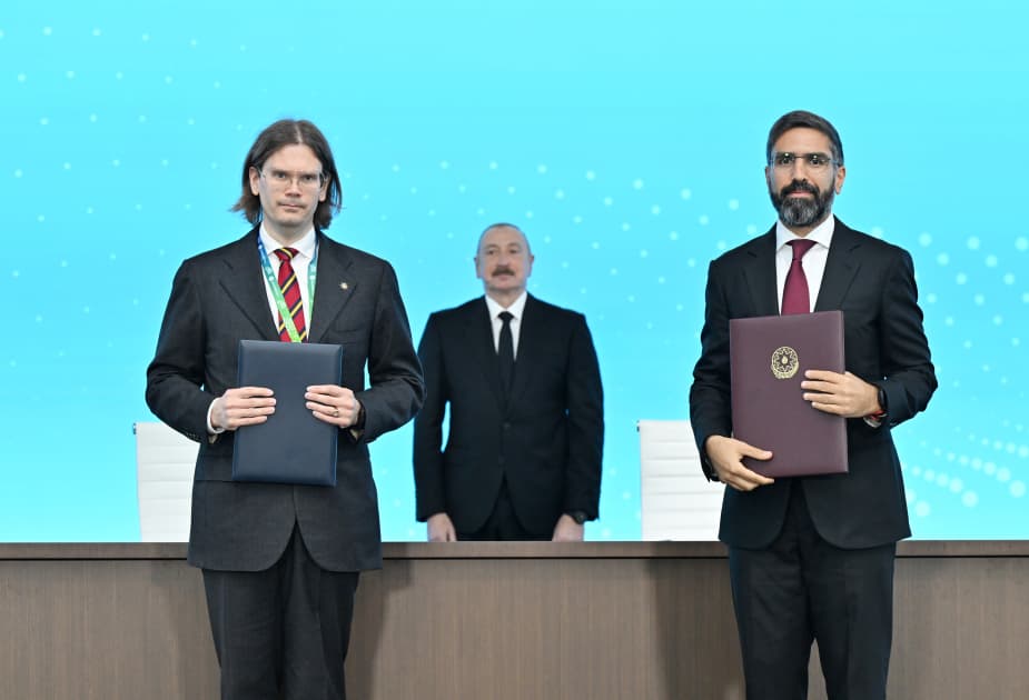 Prezident İlham Əliyev Bakı 31-ci “Baku Energy Forum”un rəsmi açılış mərasimində iştirak edib - Şəkil 12