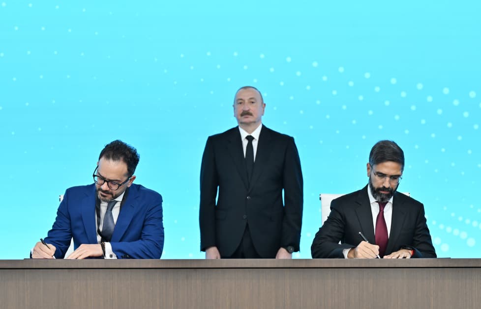 Prezident İlham Əliyev Bakı 31-ci “Baku Energy Forum”un rəsmi açılış mərasimində iştirak edib - Şəkil 14