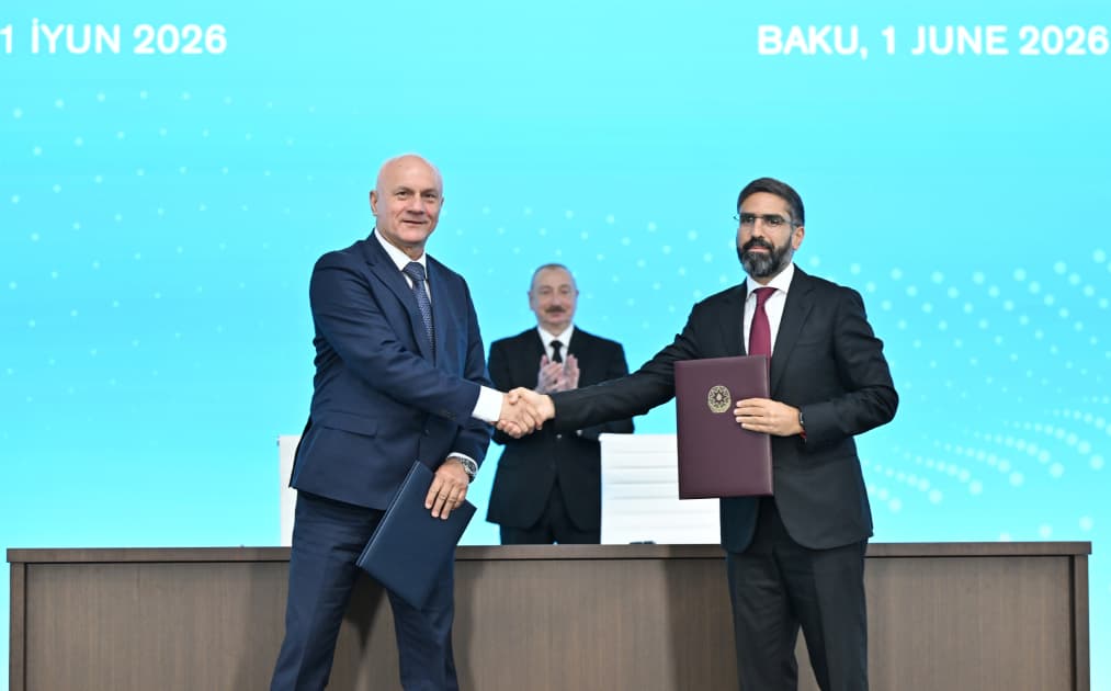 Prezident İlham Əliyev Bakı 31-ci “Baku Energy Forum”un rəsmi açılış mərasimində iştirak edib - Şəkil 15