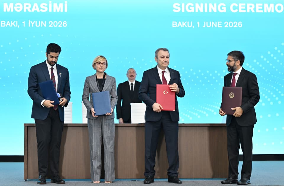 Prezident İlham Əliyev Bakı 31-ci “Baku Energy Forum”un rəsmi açılış mərasimində iştirak edib - Şəkil 17
