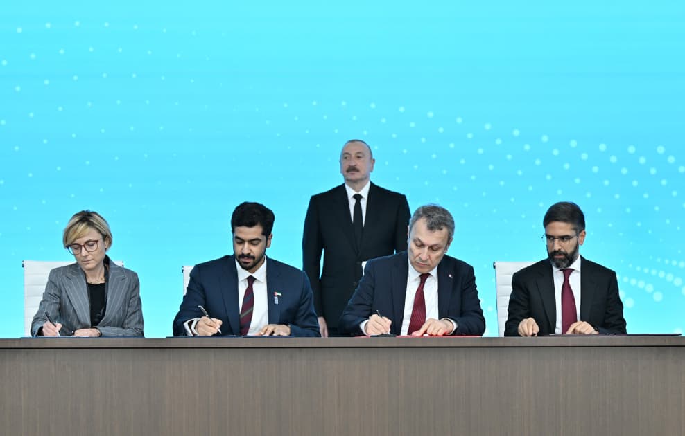 Prezident İlham Əliyev Bakı 31-ci “Baku Energy Forum”un rəsmi açılış mərasimində iştirak edib - Şəkil 18