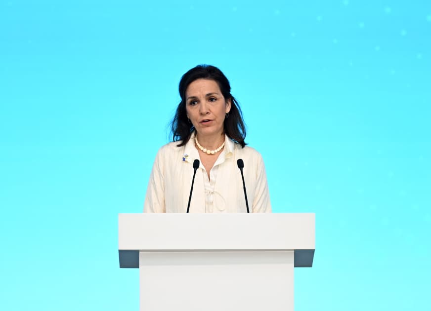 Prezident İlham Əliyev Bakı 31-ci “Baku Energy Forum”un rəsmi açılış mərasimində iştirak edib - Şəkil 26