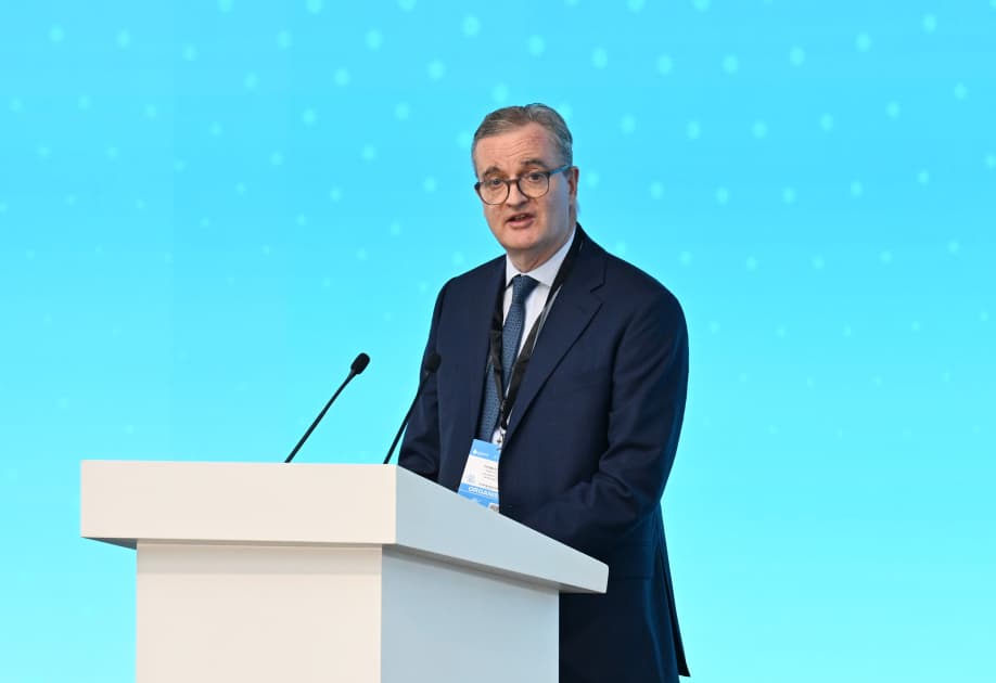 Prezident İlham Əliyev Bakı 31-ci “Baku Energy Forum”un rəsmi açılış mərasimində iştirak edib - Şəkil 30