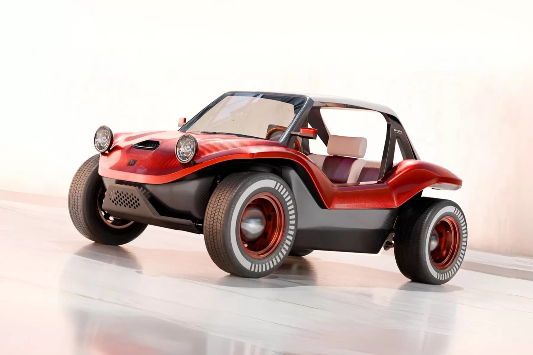 Brado Carbon Buggy təqdim olunub: klassik üslubda müasir çimərlik avtomobili
