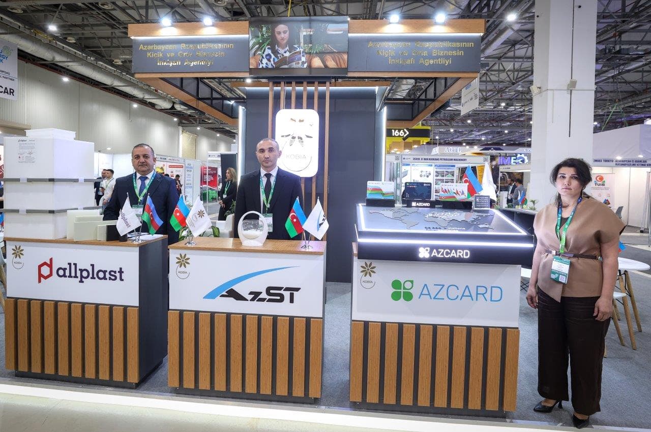 KOBİA-nın dəstəyi ilə KOB-lar “Caspian Oil & Gas” sərgisində məhsul və xidmətlərini nümayiş etdirirlər - Şəkil 2