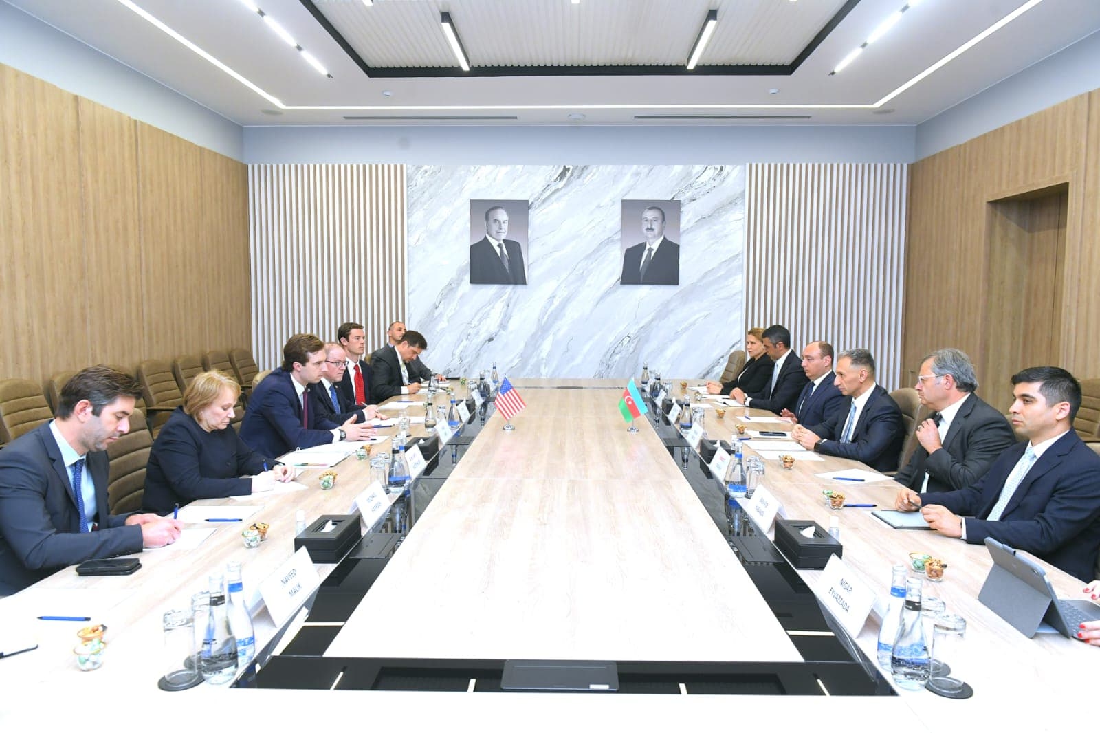 Nazir Rəşad Nəbiyev ABŞ nümayəndə heyəti ilə görüşüb