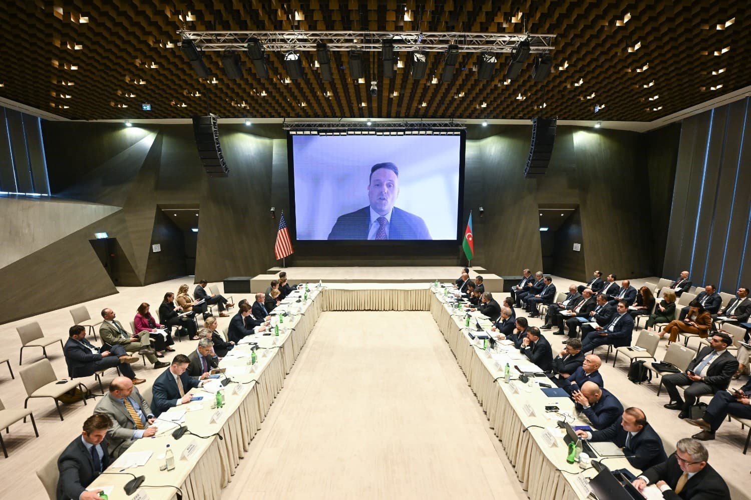 Azərbaycan-ABŞ İqtisadi Dialoqunun ilk iclası keçirilib - Şəkil 21
