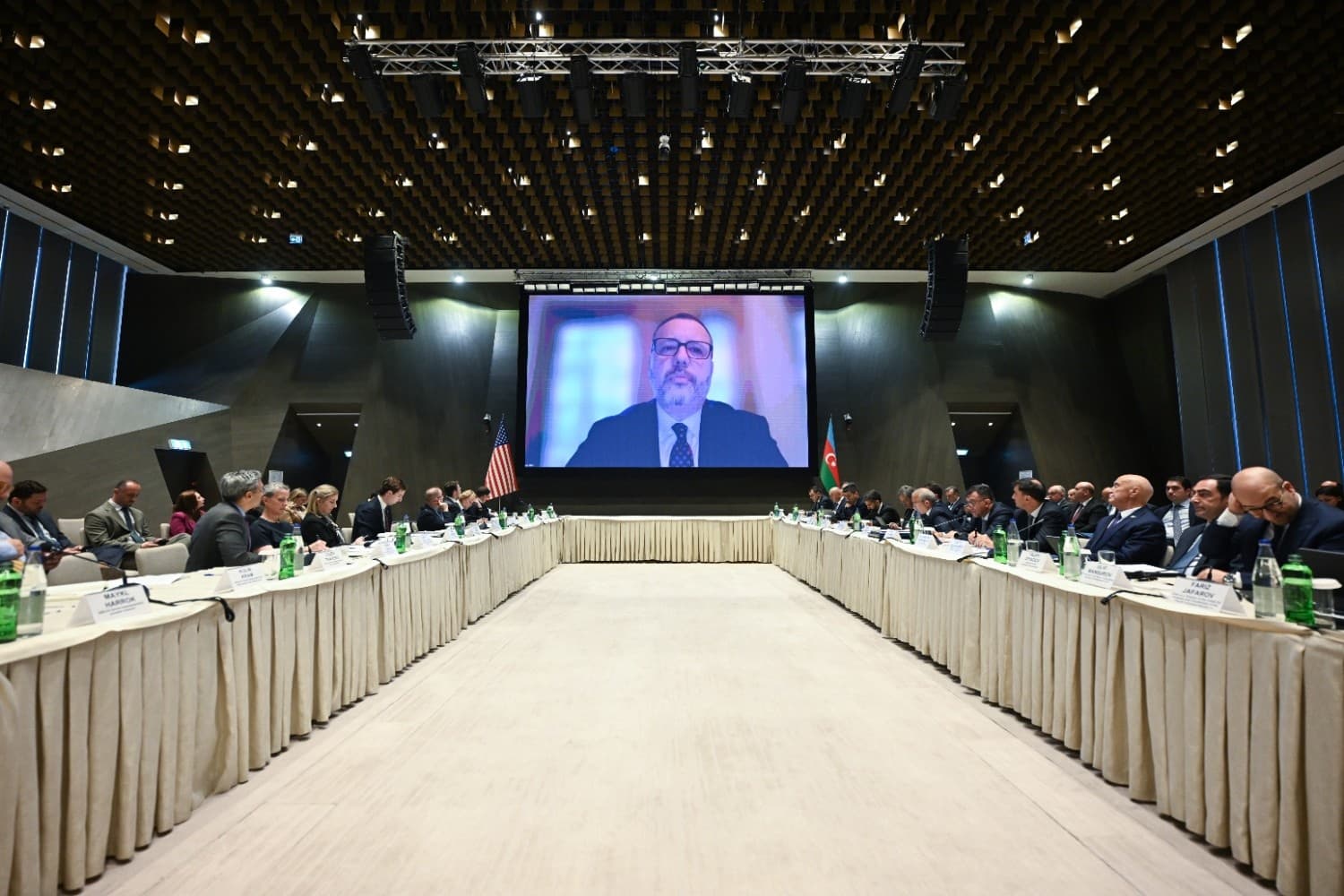Azərbaycan-ABŞ İqtisadi Dialoqunun ilk iclası keçirilib - Şəkil 22
