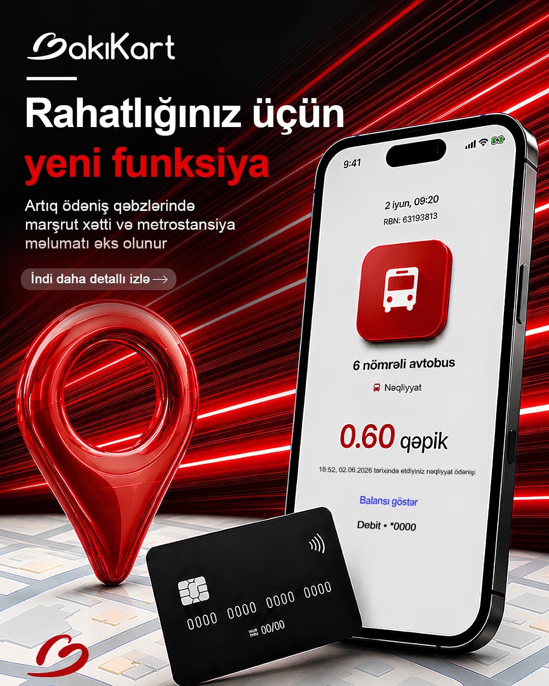 İctimai nəqliyyatda ödənişlərin izlənməsi asanlaşır – qəbzlərdə marşrut məlumatı görünəcək