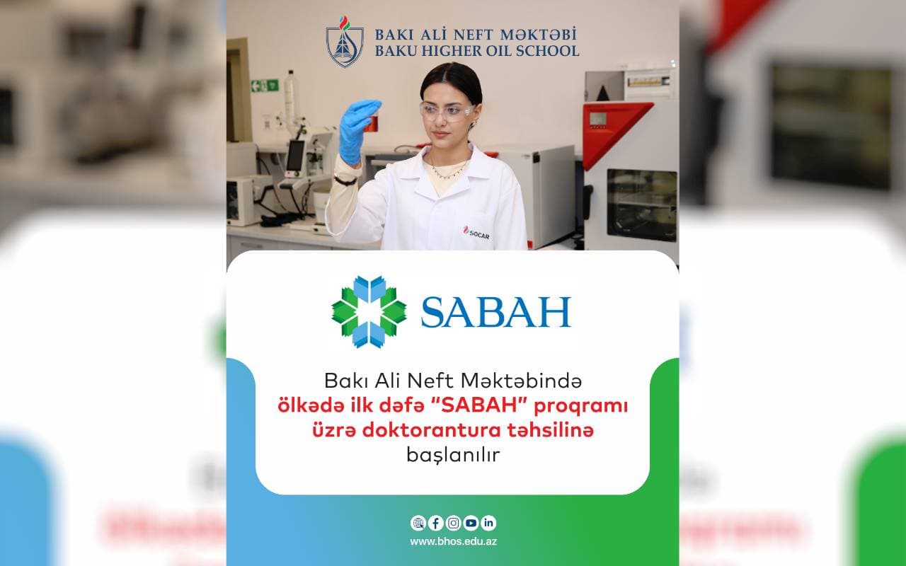 BANM-də SABAH Proqramı üzrə İlk Doktorantura Qəbulu Başladı