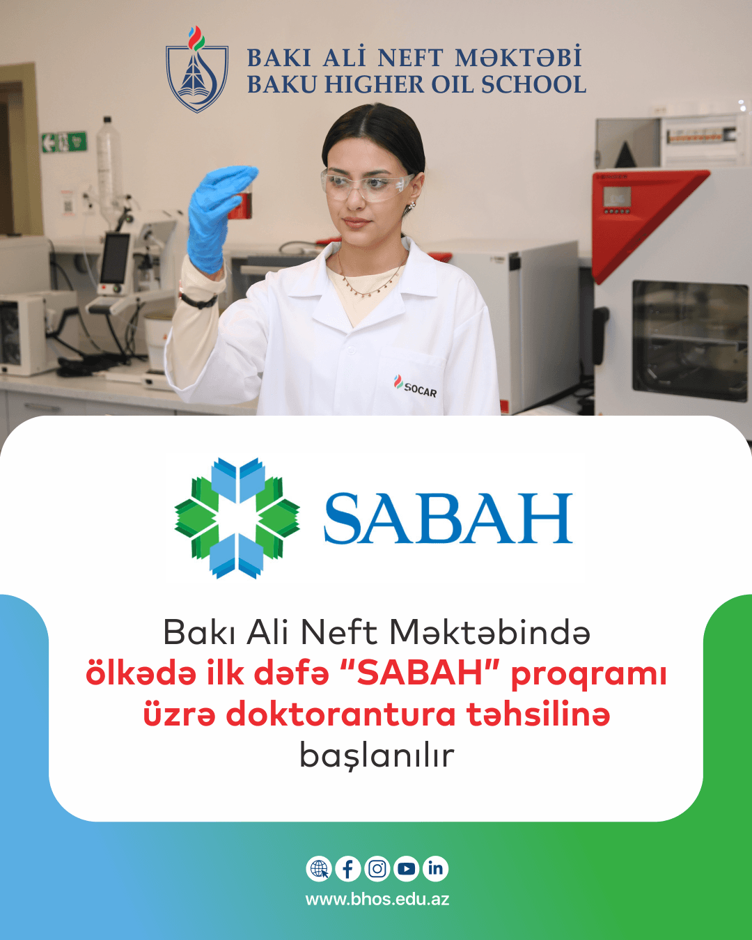 BANM-də SABAH Proqramı üzrə İlk Doktorantura Qəbulu Başladı - Şəkil 1