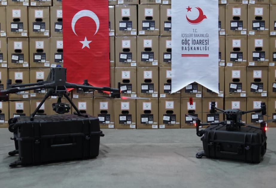 Türkiyə sərhəd bölmələrini yüzlərlə termal kameralı dronla gücləndirib