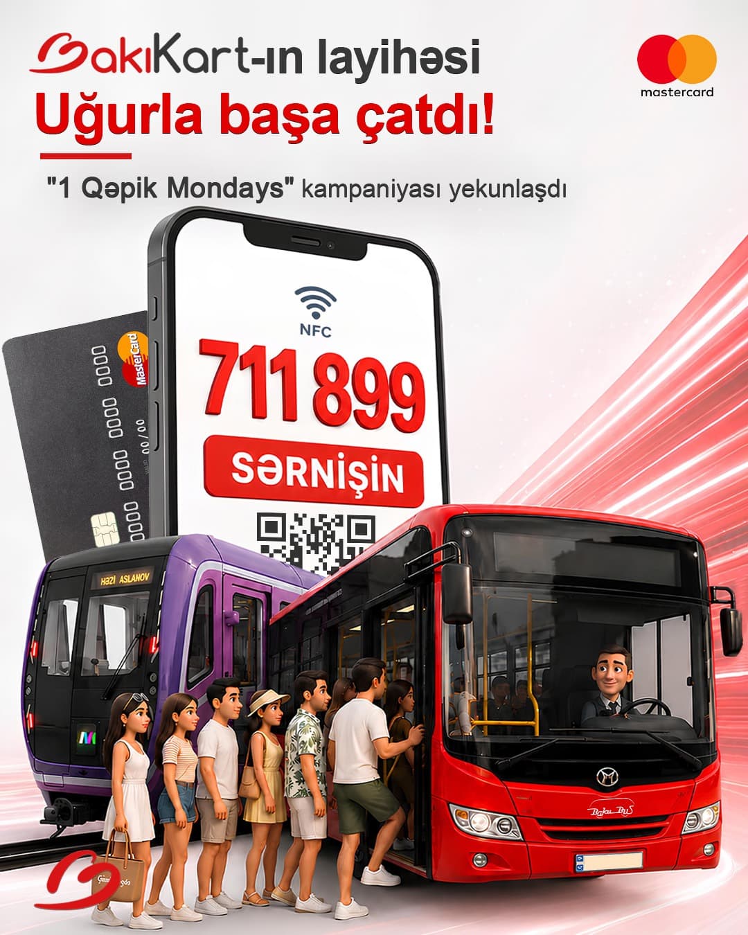 BakıKart satış qiymətini artırır, gediş haqları dəyişmir — 2