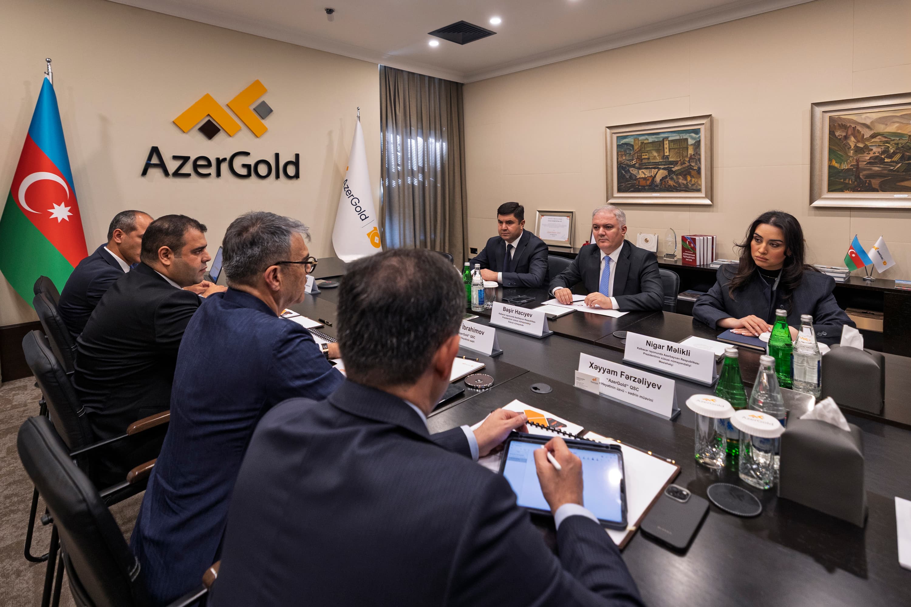 “AzerGold” QSC-də Kəlbəcərin Söyüdlü (Zod) qızıl yatağı layihəsinin icra vəziyyəti nəzərdən keçirilib — 4