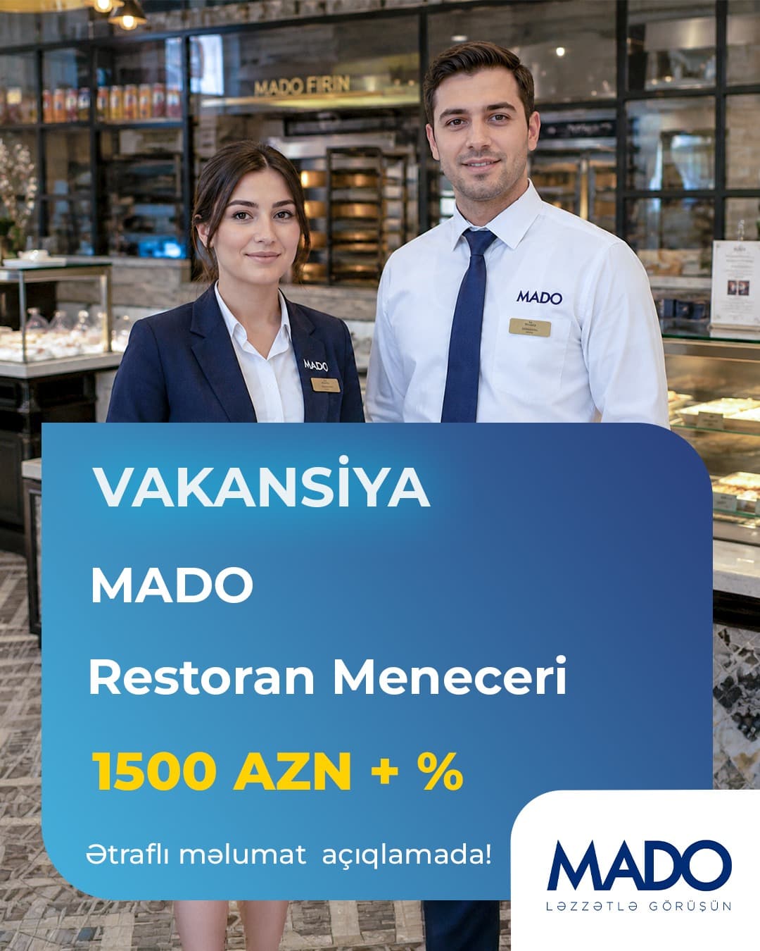 Restoran Meneceri - VAKANSİYA — 2