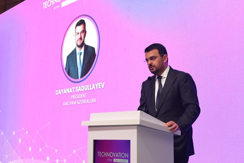 AmCham Azərbaycan “Dayanıqlılıq və Enerji Transformasiyası” mövzusunda “Technovation by PMI” Forumuna həmtəşkilatçılıq edib - Şəkil 9