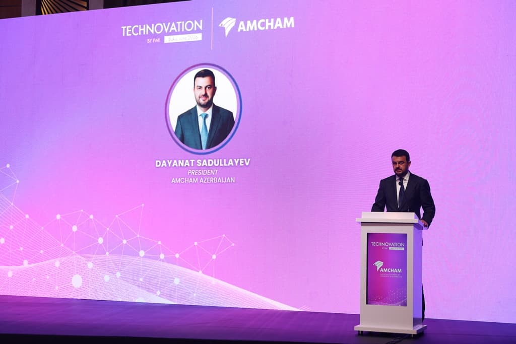 AmCham Azərbaycan “Dayanıqlılıq və Enerji Transformasiyası” mövzusunda “Technovation by PMI” Forumuna həmtəşkilatçılıq edib - Şəkil 11
