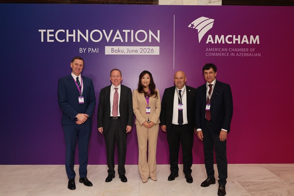 AmCham Azərbaycan “Dayanıqlılıq və Enerji Transformasiyası” mövzusunda “Technovation by PMI” Forumuna həmtəşkilatçılıq edib - Şəkil 30