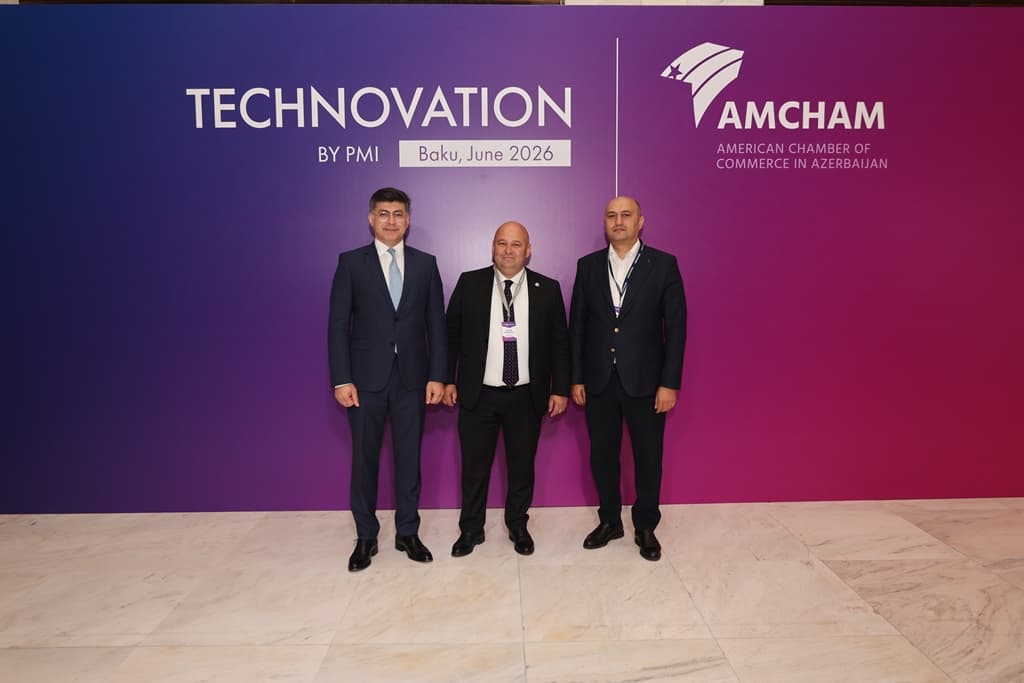 AmCham Azərbaycan “Dayanıqlılıq və Enerji Transformasiyası” mövzusunda “Technovation by PMI” Forumuna həmtəşkilatçılıq edib - Şəkil 32