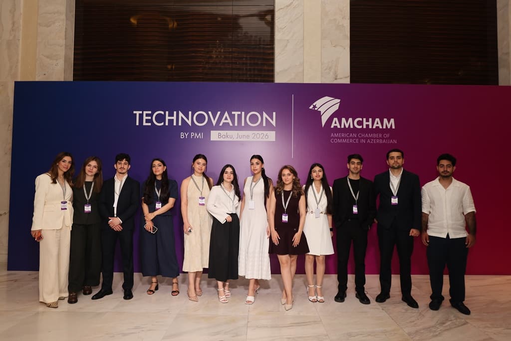 AmCham Azərbaycan “Dayanıqlılıq və Enerji Transformasiyası” mövzusunda “Technovation by PMI” Forumuna həmtəşkilatçılıq edib - Şəkil 33
