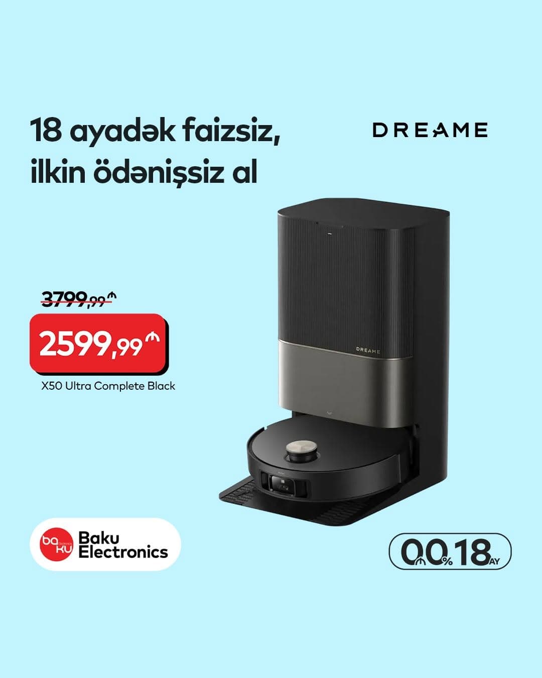 Baku Electronics-dən Dreame məhsullarına xüsusi yay kampaniyası — 3