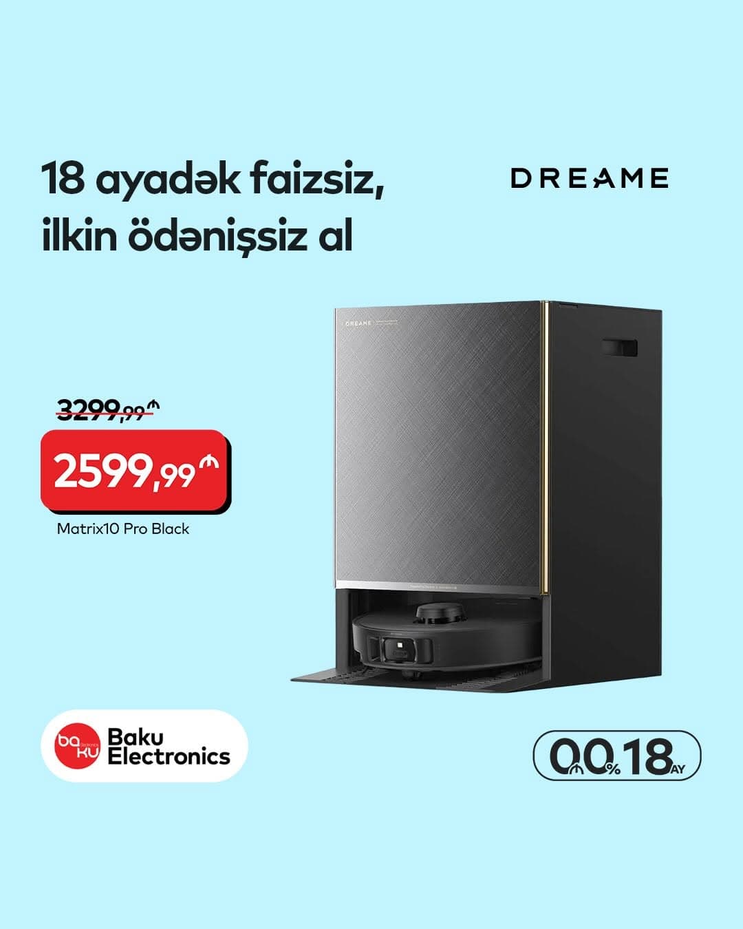Baku Electronics-dən Dreame məhsullarına xüsusi yay kampaniyası — 6