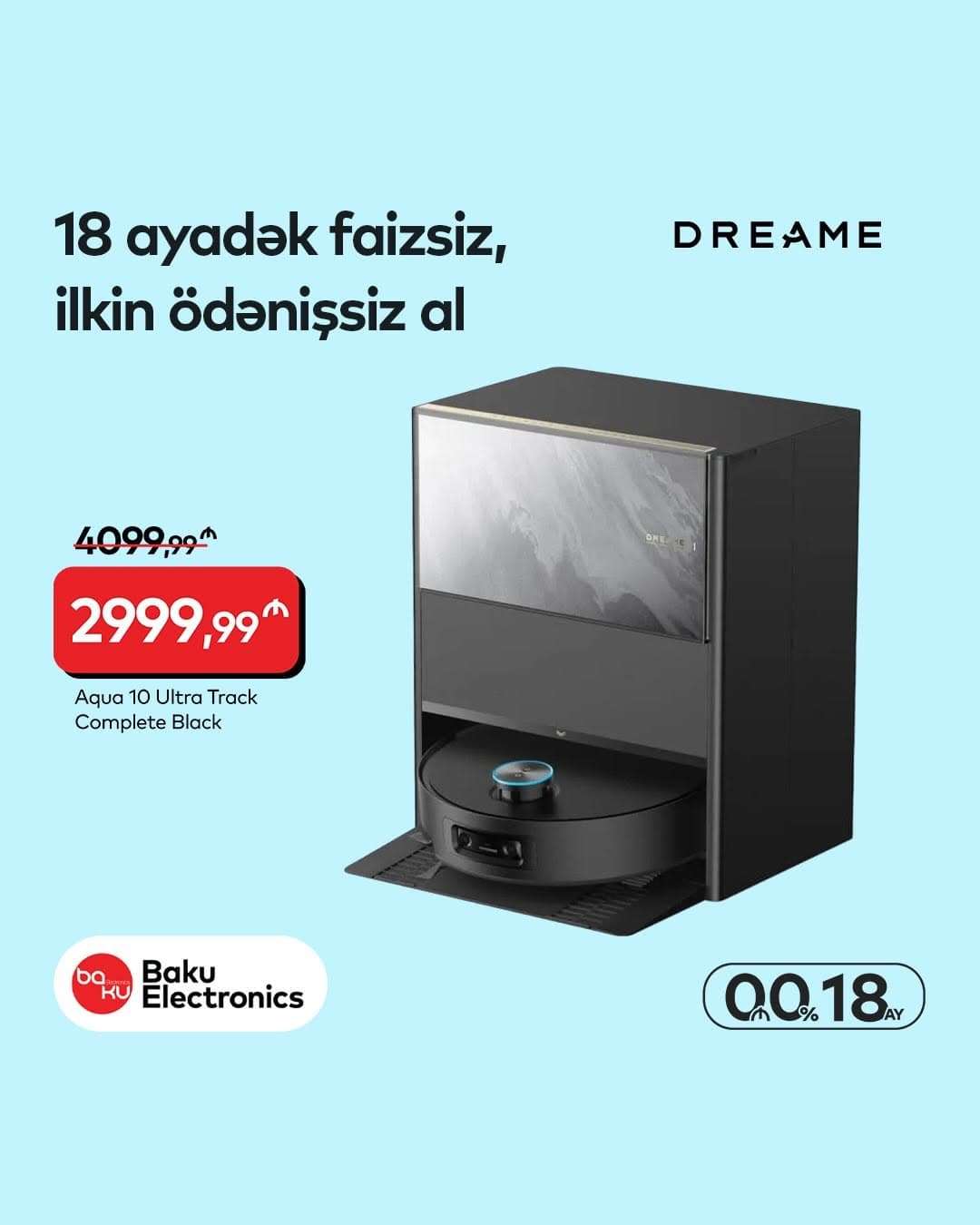 Baku Electronics-dən Dreame məhsullarına xüsusi yay kampaniyası — 7