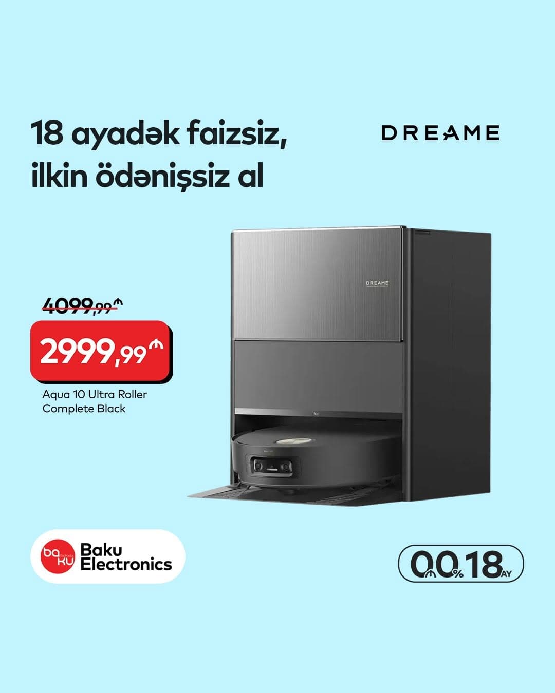Baku Electronics-dən Dreame məhsullarına xüsusi yay kampaniyası — 8